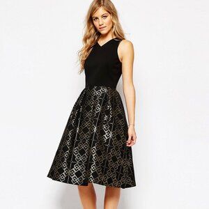 Ted Baker Flamie Jacquard Ballerina Dress